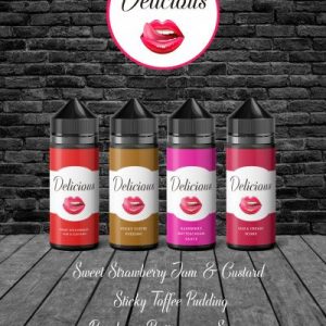 New Delicious Range (120ml) E-Liquid