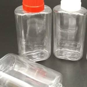 30ml Oval PET Bottles x 5 Accessories