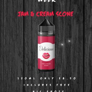 jam & cream scone