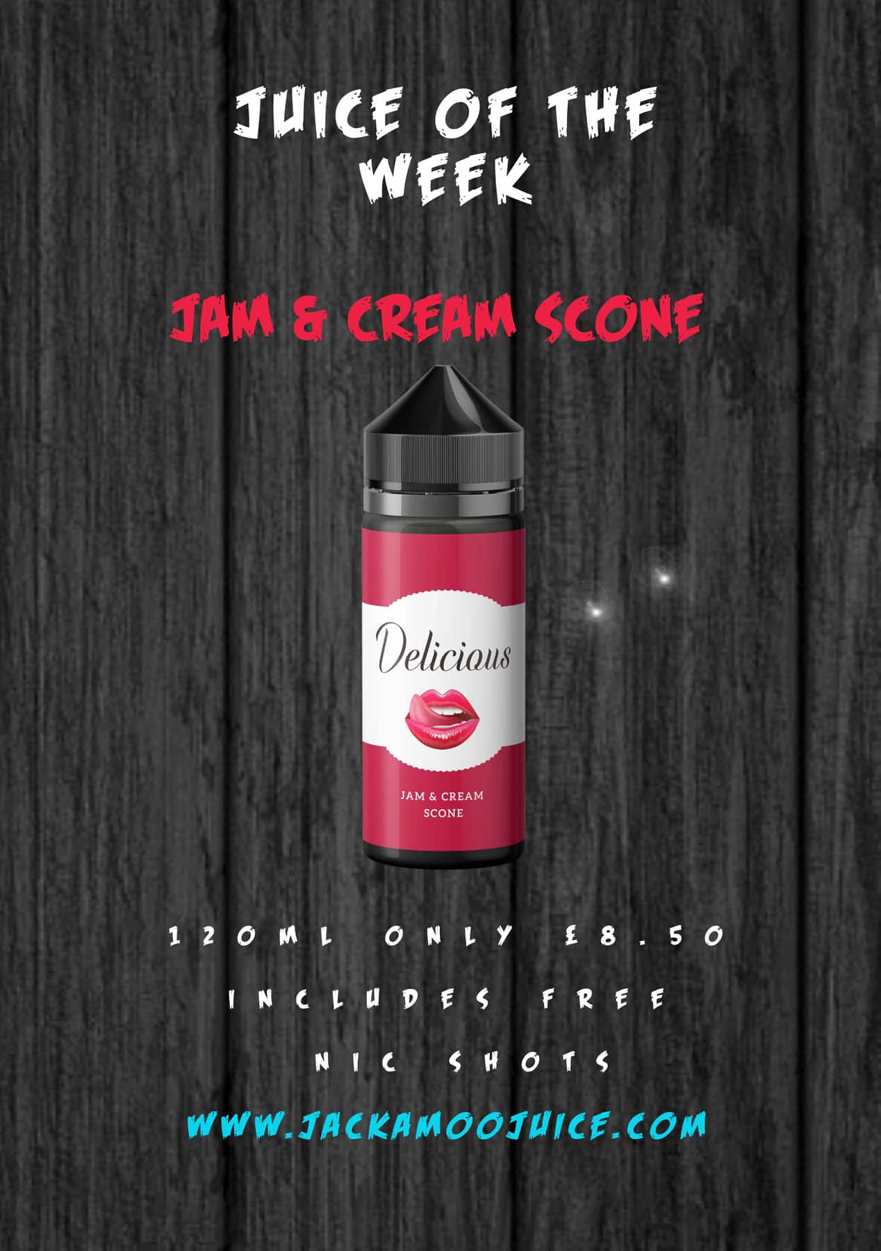 jam & cream scone