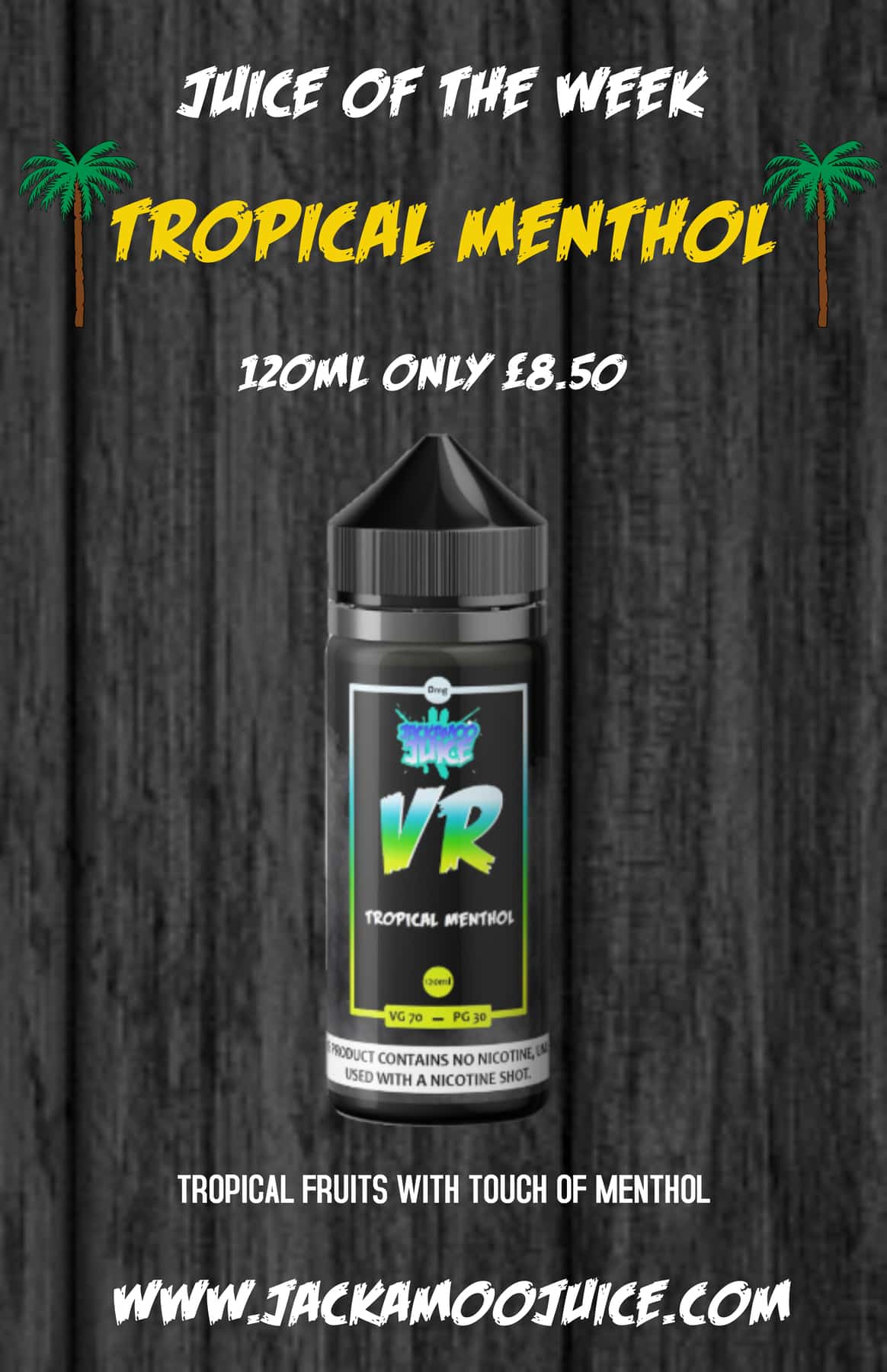 TROPICAL MENTHOL ELIQUID