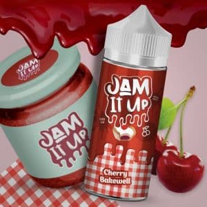 Jam It Up E liquid – Cherry Bakewell – 100ml