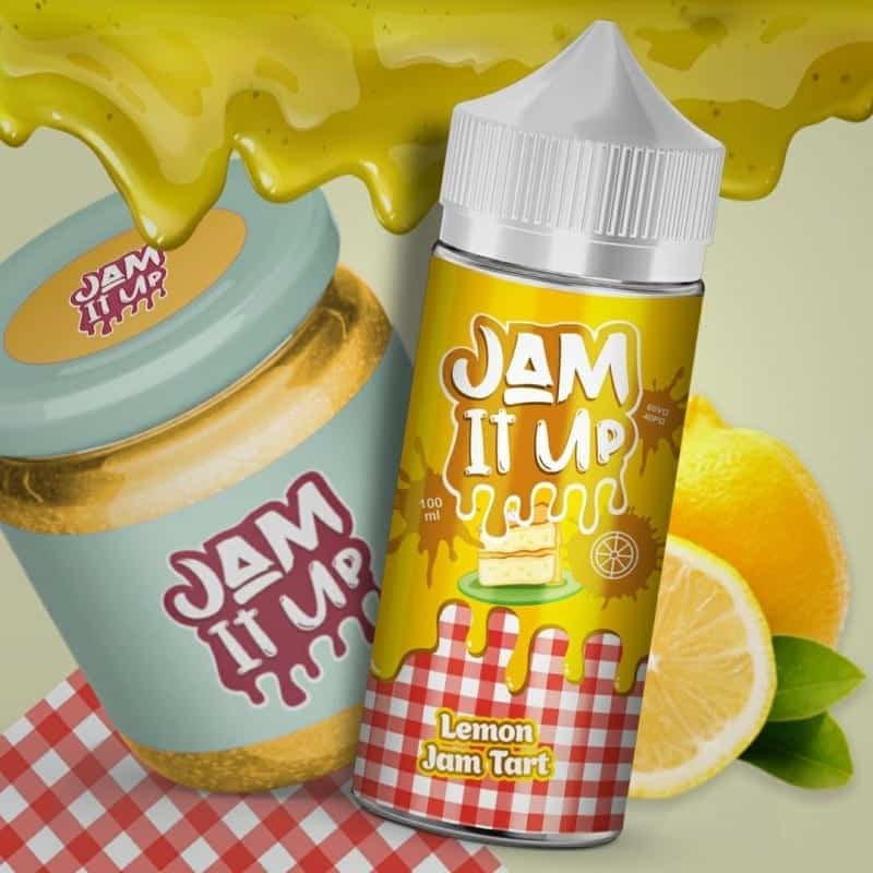 Jam It Up E liquid – Lemon Jam Tart – 100ml