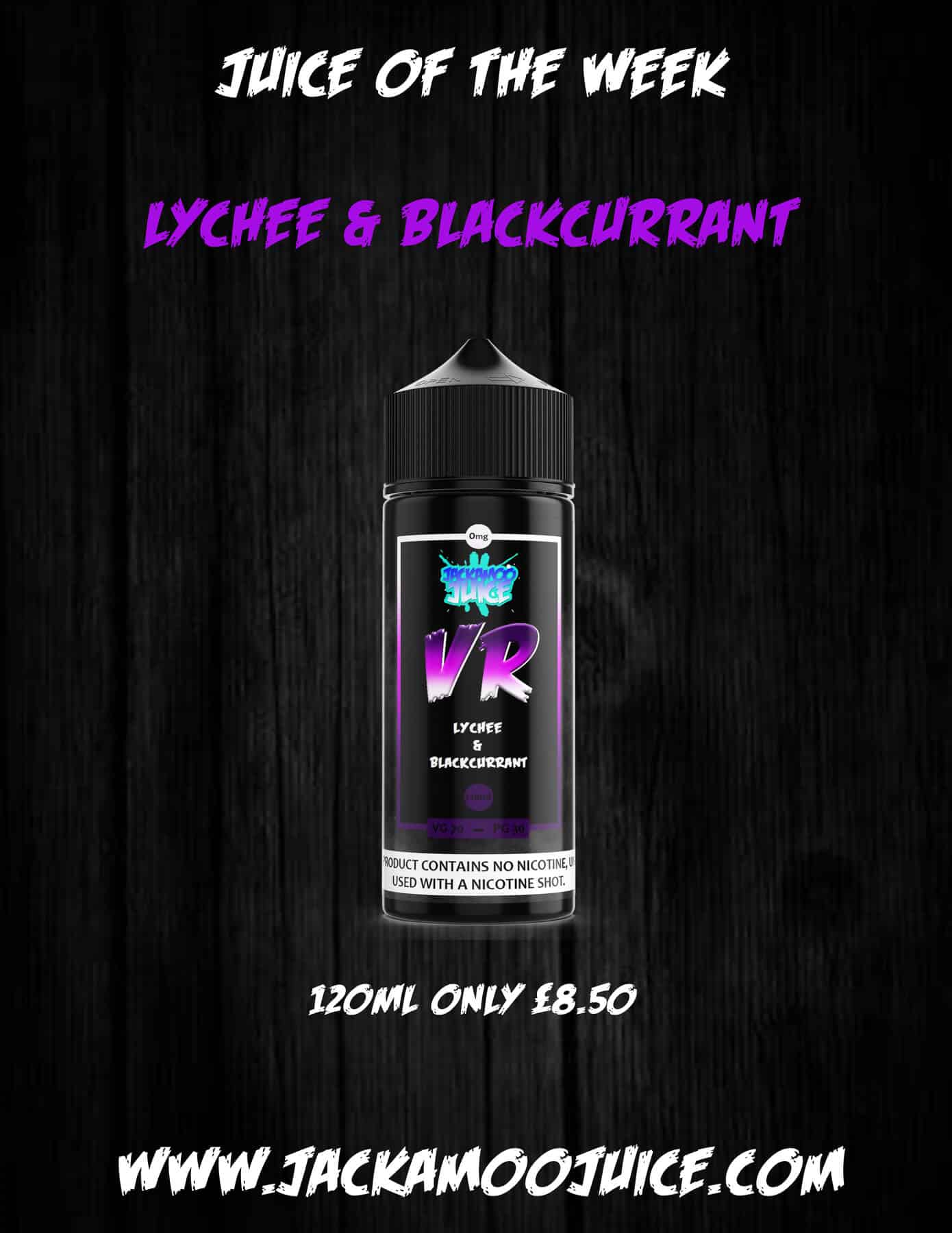 LYCHEE & BLACKCURRANT ELIQUID